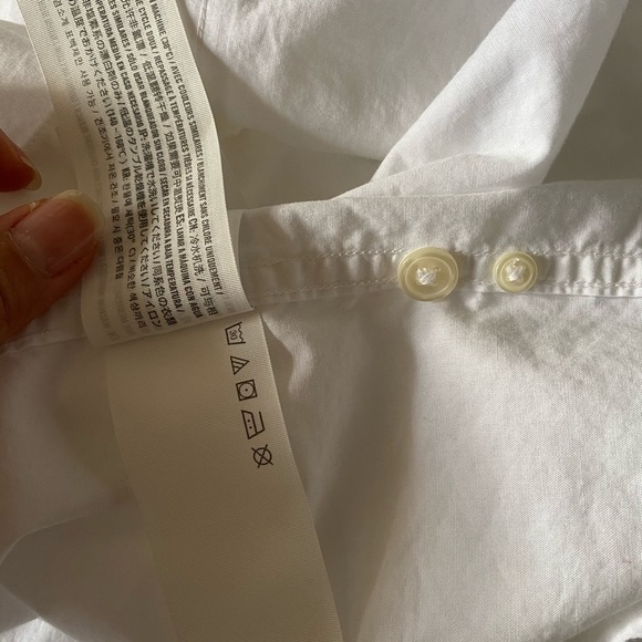 White buttoned down shirt - Picture 4 of 5